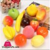 Pack Of 12 Artificial Fruits For Decoration Thermacol Fruits