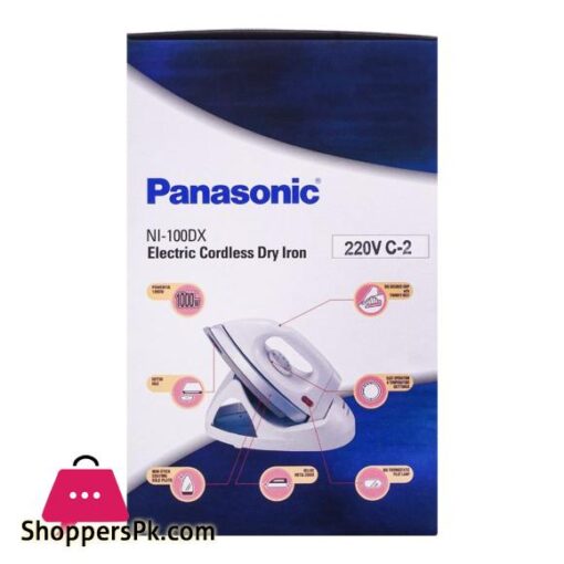 Panasonic Electric Cordless Dry Iron 1000W NI 100DX