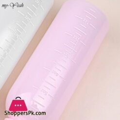 Myyeah 60Oz Plastic Hair Dye Refillable Bottle Empty Applicator Comb Dispensing Salon Hair Coloring Hairdressing Styling Tools