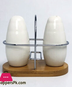 Salt And Pepper Shaker With Bamboo Base 7 Salt And Pepper Shaker With Bamboo Base - Image 3