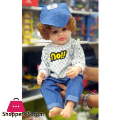 Silicone Reborn Doll Toy Soft Vinyl Bebe Reborn Toddler Doll Newborn Baby Gift