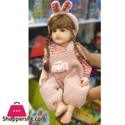 Silicone Reborn Doll Toy Soft Vinyl Bebe Reborn Toddler Doll Newborn Baby Gift