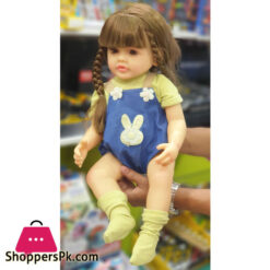 Silicone Reborn Doll Toy Soft Vinyl Bebe Reborn Toddler Doll Newborn Baby Gift