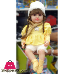 Silicone Reborn Doll Toy Soft Vinyl Bebe Reborn Toddler Doll Newborn Baby Gift