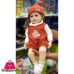 Silicone Reborn Doll Toy Soft Vinyl Bebe Reborn Toddler Doll Newborn Baby Gift