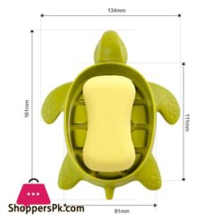 Soap Drain Holder Non Slip Sea Turtles Sponge Soap Drain Holder