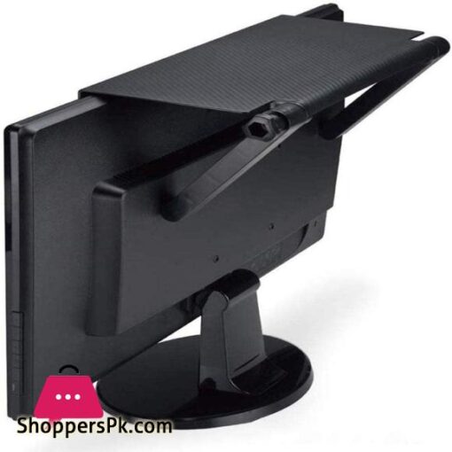 TV Screen Caddy Desktop Durable Storage Screen Top Shelf Home Bracket Adjustable