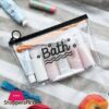 Transparent PVC Bags Waterproof Floral Cosmetic Bag Travel Makeup Organizer Women Zipper Toiletry Bag Make Up Bath Beauty Case