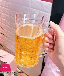 Acrylic Fake Beer Mug with Tricky Double Wall Capacity 500ml
