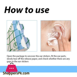 Baby Waterproof Ear Patch Stickers Ear Protector Swimming Bath Shampoo Pack Of 30