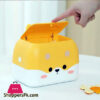 Cartoon Tissue Box Waste Trash Cans Versatile Storage Tissue Box Waste Bin Dorm