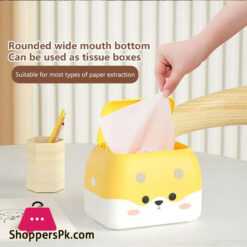 Cartoon Tissue Box Waste Trash Cans Versatile Storage Tissue Box Waste Bin Dorm