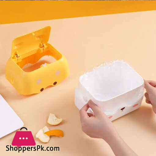 Cartoon Tissue Box Waste Trash Cans Versatile Storage Tissue Box Waste Bin Dorm