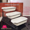Ceramic Three Step Dish Set 1 Ceramic Three Step Dish Set