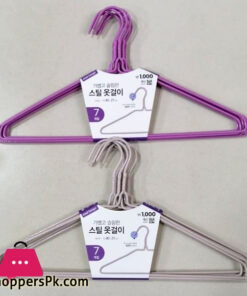 Clothes Hanger Clothes Drying Non-Slip Metal Clothes Hanger 7 Pieces Pack - Image 2