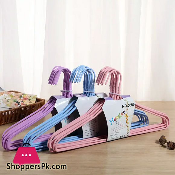 Clothes Hanger Clothes Drying Non-Slip Metal Clothes Hanger 7 Pieces Pack