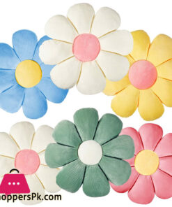 Daisy Flower Shaped Cushion Smell-less Breathable No Deformation Reading Lounging Flower Pillow for Office