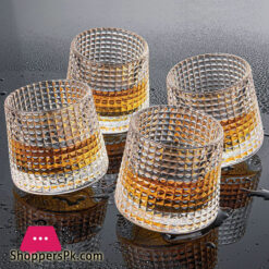 Danny Home Dancing glass Spinning Swirling Drinking Cocktails Glass Pack of 6