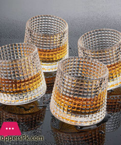 Danny Home Dancing glass Spinning Swirling Drinking Cocktails Glass Pack of 6