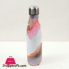 Double Wall Insulated Vacuum Flask Abstract Art Stainless Steel Water Bottle 500Ml