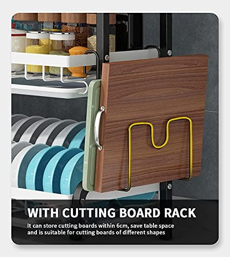 Drainer Rack Dish Storage Bowl Shelf Iron Multi-Functional Plate Racks Simple Draining Kitchen 7 Drainer Rack Dish Storage Bowl Shelf Iron Multi-Functional Plate Racks Simple Draining Kitchen