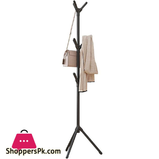 Easy-to-assemble Floor-standing Hat And Coat Rack Made Of Wrought Iron For Office Bedroom Creative Coat Hanger