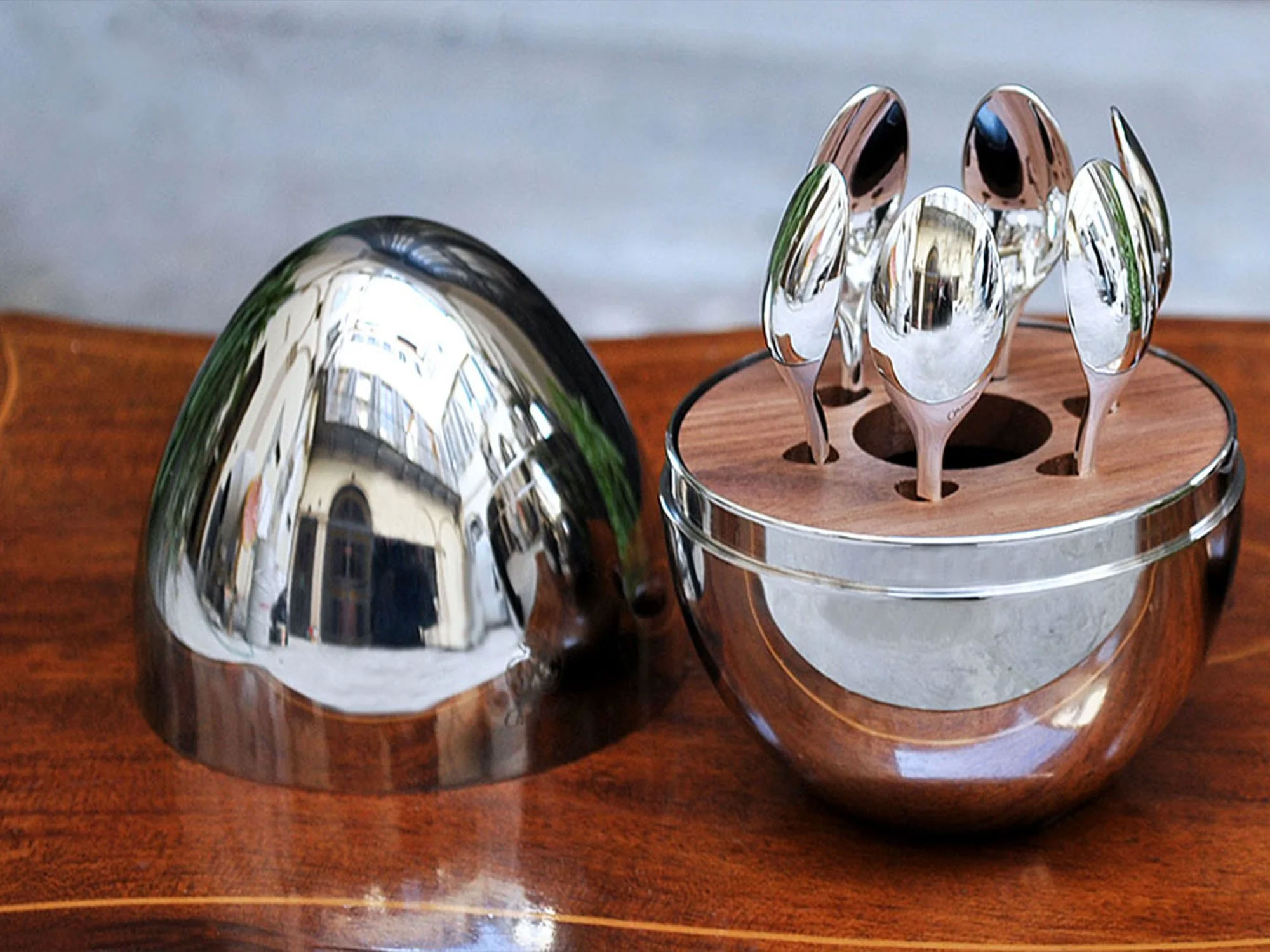 Egg Shape Tea Spoon Set Of 6 Gift Box Tableware Dinnerware For Kitchen Family Hotel Restaurant 5 Egg Shape Tea Spoon Set Of 6 Gift Box Tableware Dinnerware For Kitchen Family Hotel Restaurant