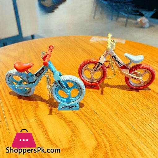 Funny Bicycle Keychain 360 Rotating Handlebar Detachable Seat Keyring Children's Toys Sports Lover Gift Handbag Accessories