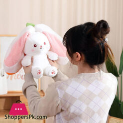 Funny Changeable Bunny Cute Pillow Plush Toys Stuffed Animal Rabbit Hiding In Carrot Strawberry Rabbit Doll Chair Cushion Gift 8 Funny Changeable Bunny Cute Pillow Plush Toys Stuffed Animal Rabbit Hiding In Carrot Strawberry Rabbit Doll Chair Cushion Gift