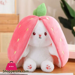 Funny Changeable Bunny Cute Pillow Plush Toys Stuffed Animal Rabbit Hiding In Carrot Strawberry Rabbit Doll Chair Cushion Gift 9 Funny Changeable Bunny Cute Pillow Plush Toys Stuffed Animal Rabbit Hiding In Carrot Strawberry Rabbit Doll Chair Cushion Gift