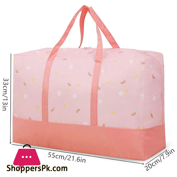 High Capacity Bedding Organizer Portable Quilt Clothes Storage Bag 5 High Capacity Bedding Organizer Portable Quilt Clothes Storage Bag - Image 3