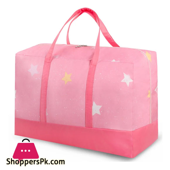 High Capacity Bedding Organizer Portable Quilt Clothes Storage Bag 6 High Capacity Bedding Organizer Portable Quilt Clothes Storage Bag - Image 4