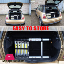 High Quality Aluminium Telescopic Ladder 2.6 Meter 8.5 Feet