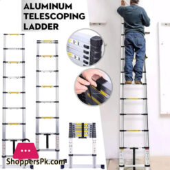 High Quality Aluminium Telescopic Ladder 2.6 Meter 8.5 Feet