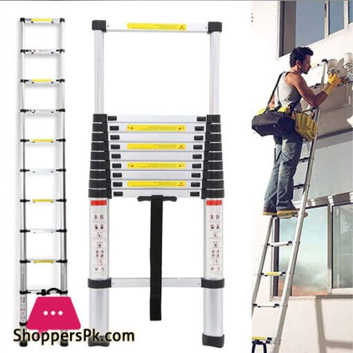 High Quality Aluminium Telescopic Ladder 3.2 Meter 10.5 Feet