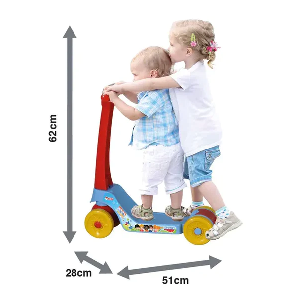 Hot Wheels Scooter For 3-7 Years Kids