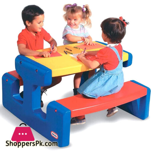 Little Tikes Large Picnic Table Primary- Large 466A00060