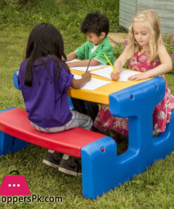 Little Tikes Large Picnic Table Primary- Large 466A00060