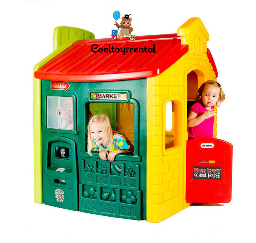 Littlie Tikes Tikes Town Playhouse – Evergreen