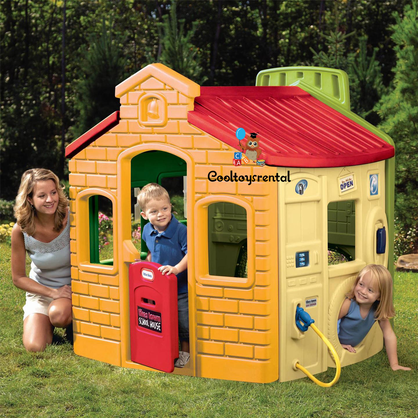 Littlie Tikes Tikes Town Playhouse – Evergreen