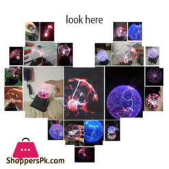 Magic Plasma Ball Lamp Glass Decor Table Lights
