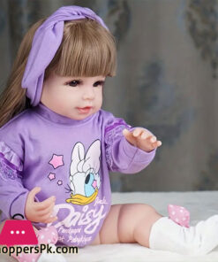 Silicone Reborn Doll Toy Soft Vinyl Bebe Reborn Toddler Doll Newborn Baby Gift