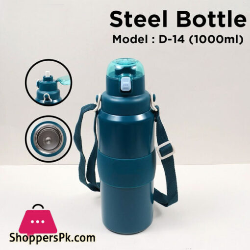 Stainless Steel School Water Bottle 1000ML