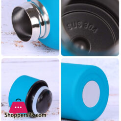 Stainless Steel Small Mouth Rubber Plain Sports Water Bottle Thickened Double Wall 750Mlp