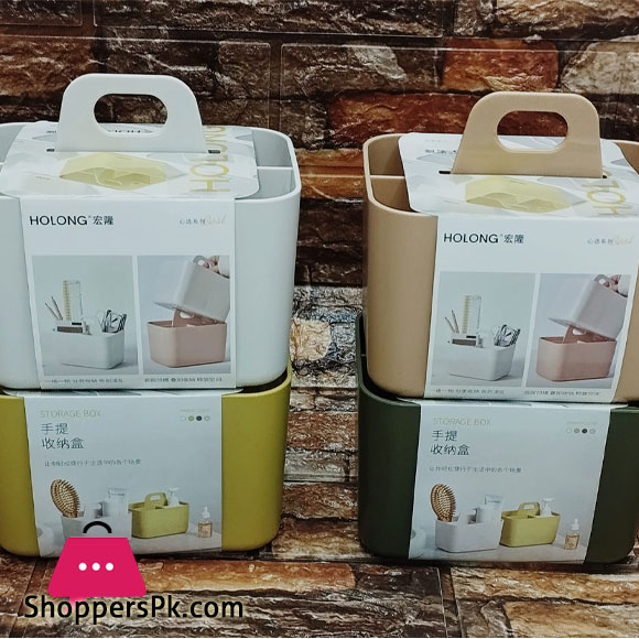 Vanity Organizer Box Table Cosmetic Storage Box Multipurpose Storage Solution 6 Vanity Organizer Box Table Cosmetic Storage Box Multipurpose Storage Solution - Image 4