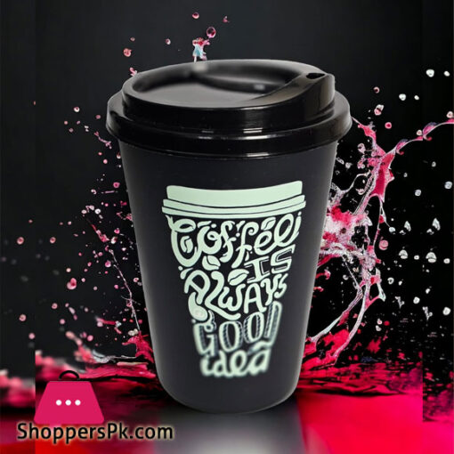 Washable Unbreakable Re-Useable Pure Plastic BPA Free Coffee Mug