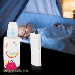 ALLGOODUSB Baby Bottle Warmer Portable Milk Travel Heater Storage Cover Insulation Thermostat