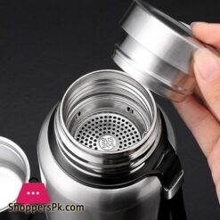 1000Ml Portable Large Capacity Leak Proof Vacuum Cup Heat Insulated Water Bottle