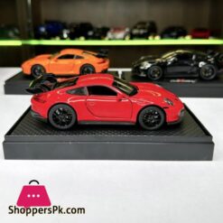 132 Porsche 911 Gt3 High Simulation Diecast Metal Alloy Model Car Sound Light Pull Back