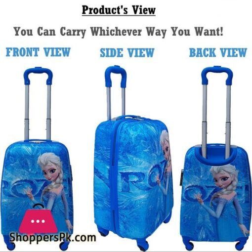 18 inch Character travel suitcase with wheels Cartoon Travel bags for children rolling luggage carry ons cabin trolley